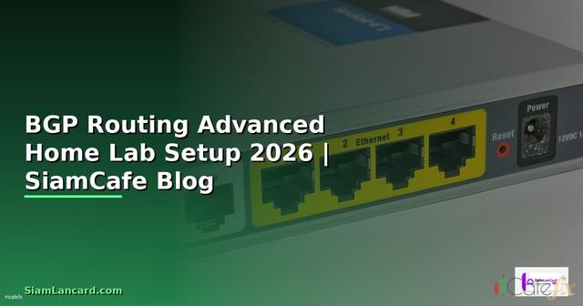 BGP Routing Advanced Home Lab Setup