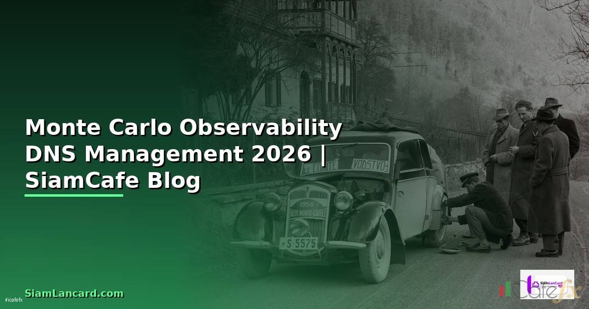 Monte Carlo Observability DNS Management