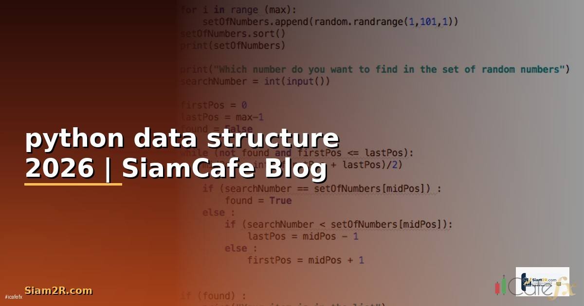 python data structure