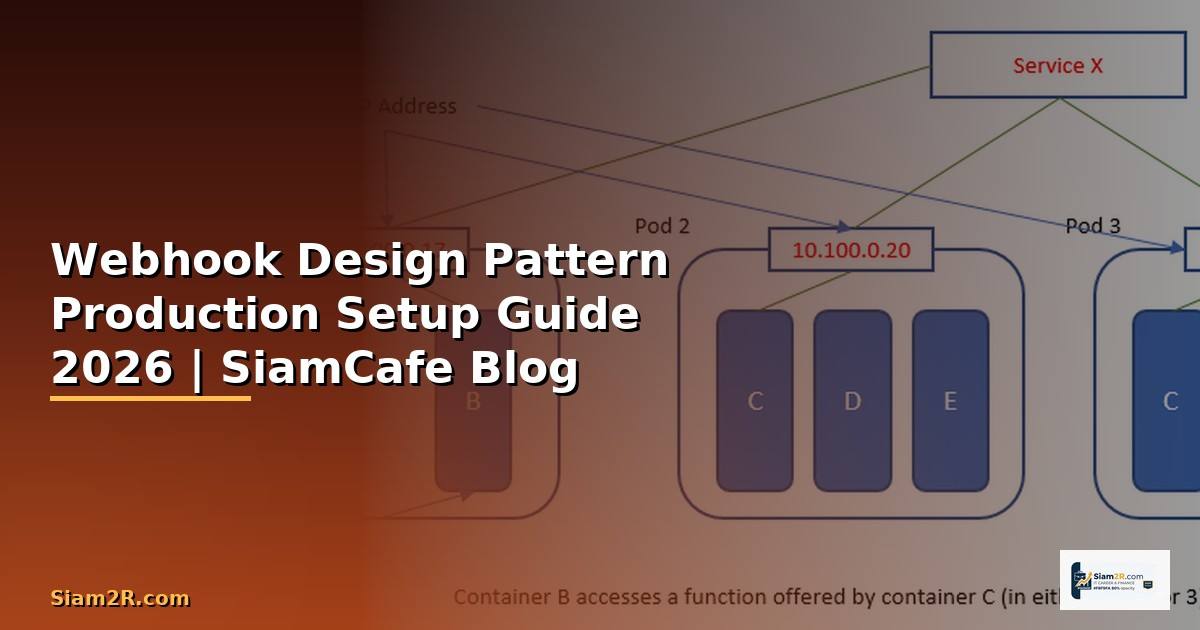 Webhook Design Pattern Production Setup Guide