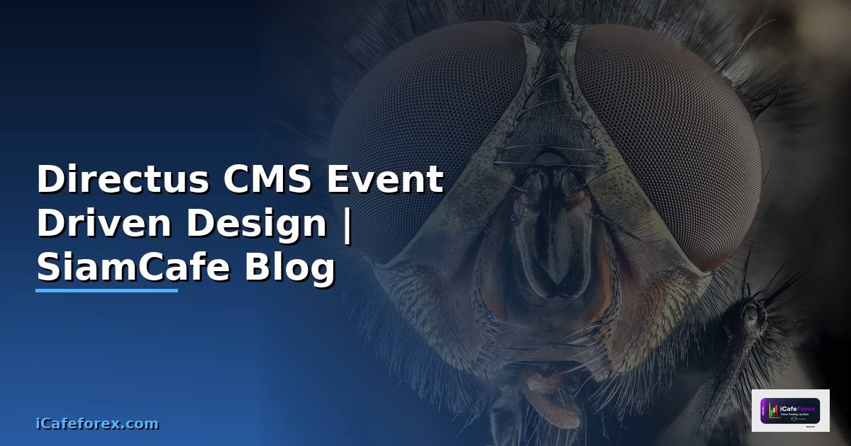 Directus CMS Event Driven Design