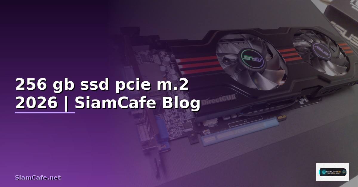 256 gb ssd pcie m.2 คือ