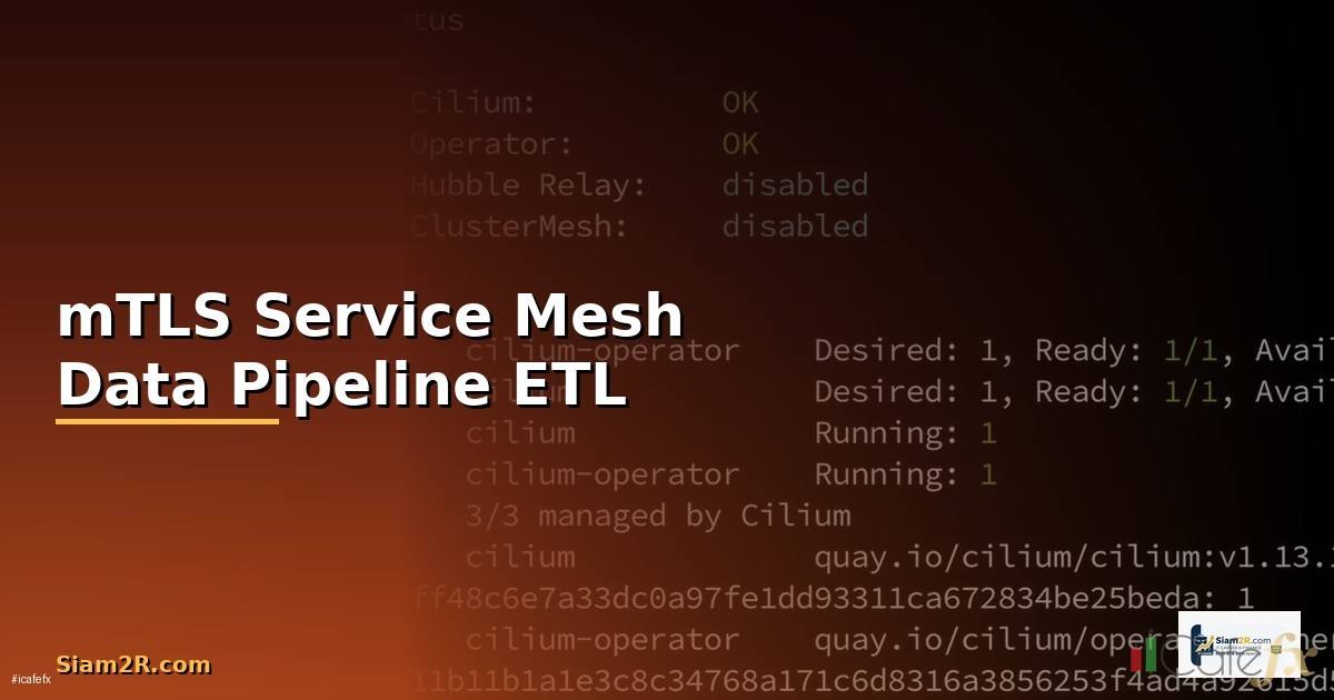 mTLS Service Mesh Data Pipeline ETL —