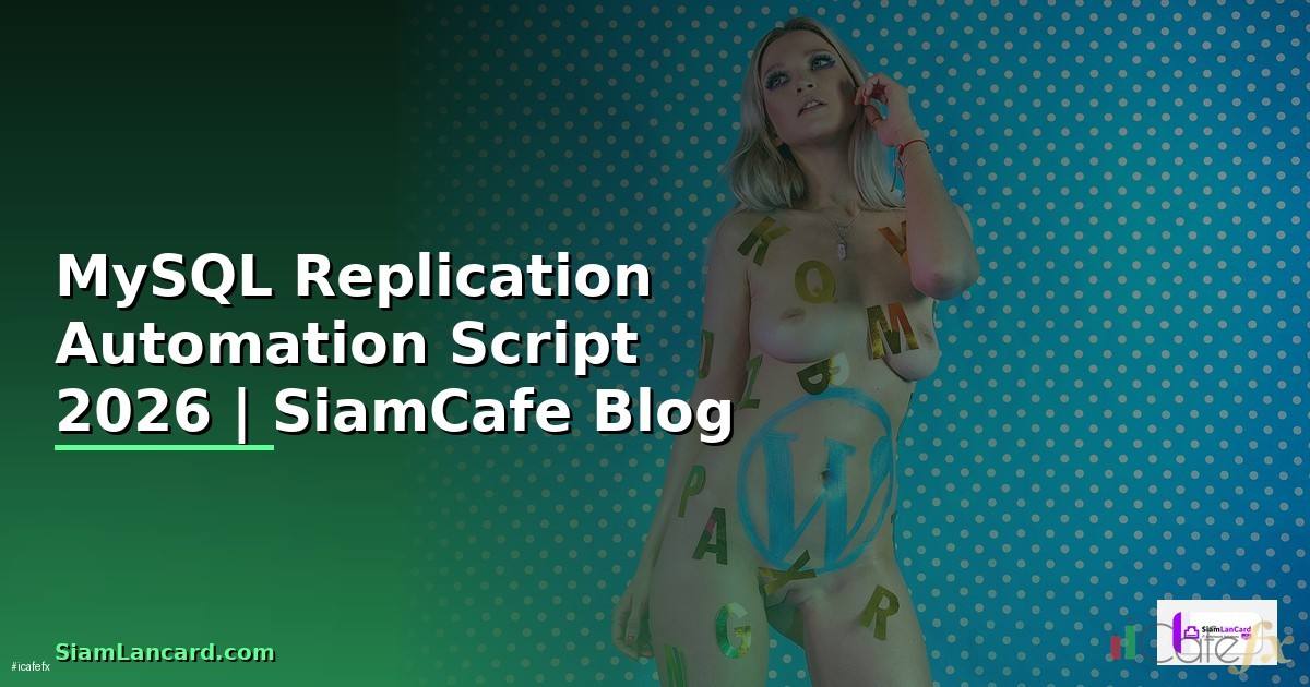 MySQL Replication Automation Script