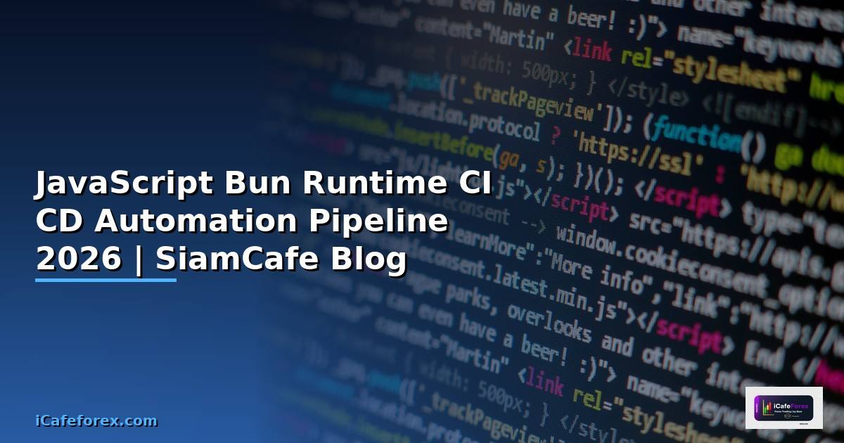JavaScript Bun Runtime CI CD Automation Pipeline