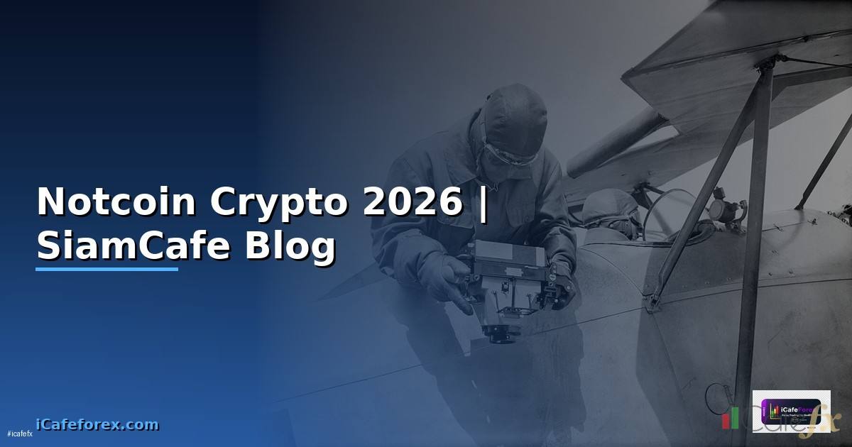Notcoin — คู่มือ Crypto ฉบับสมบูรณ์ 2026