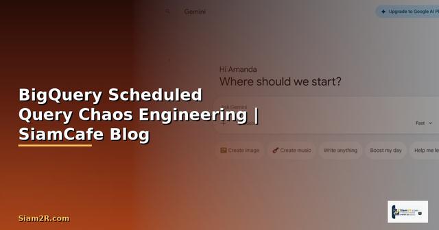 BigQuery Scheduled Query Chaos Engineering