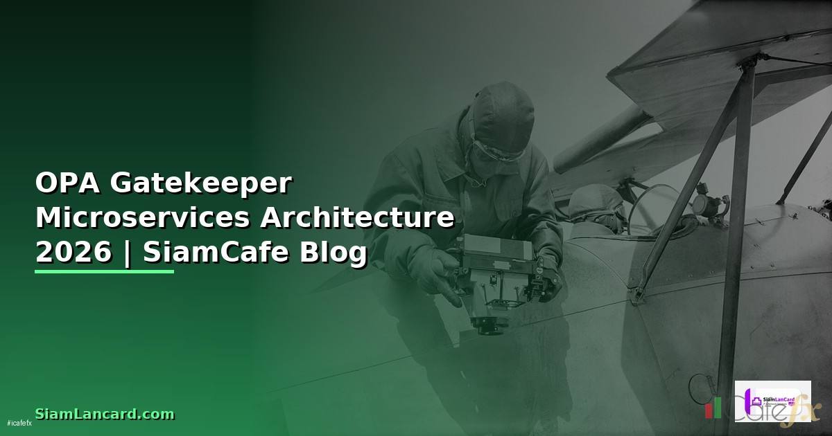 OPA Gatekeeper Microservices Architecture