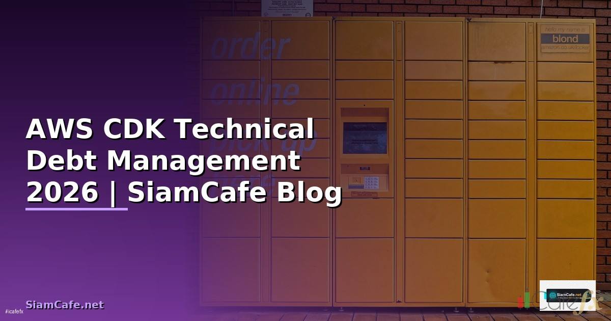 AWS CDK Technical Debt Management