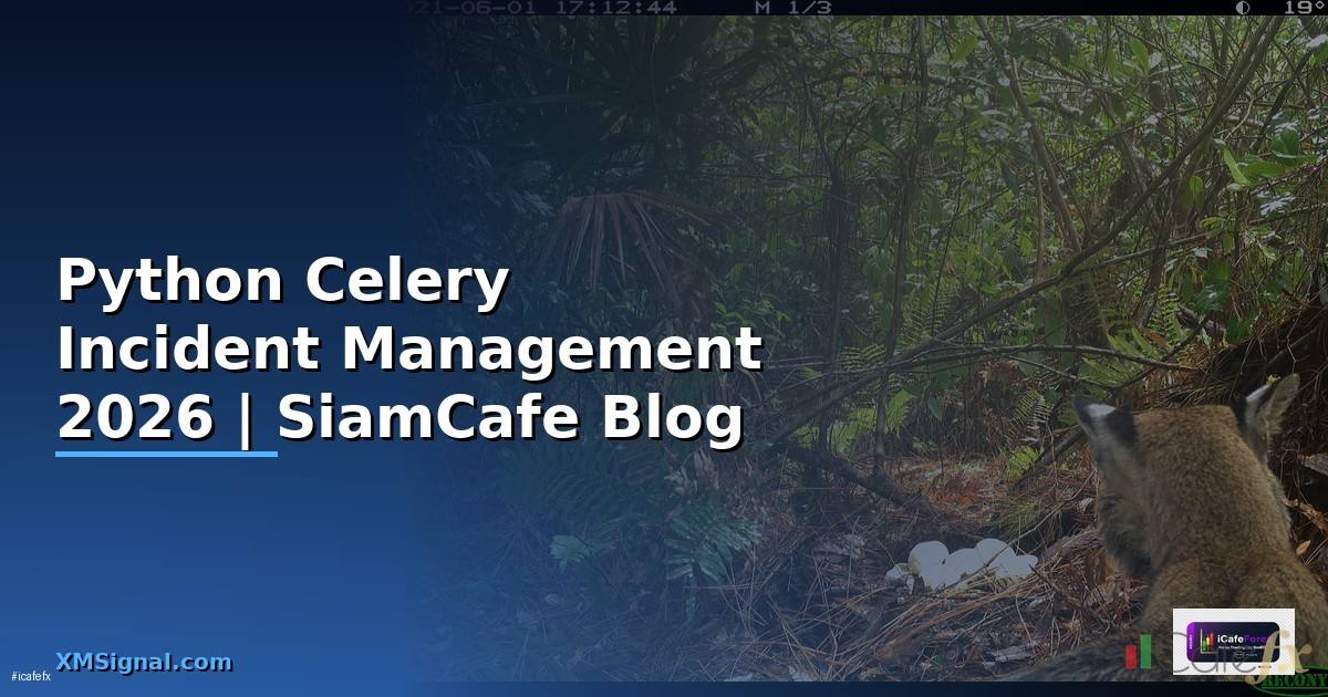 Python Celery Incident Management — คู่มือฉบับสมบูรณ์ 2026