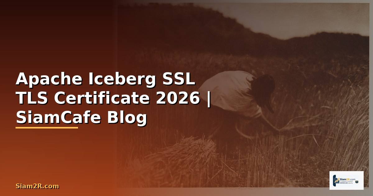 Apache Iceberg SSL TLS Certificate