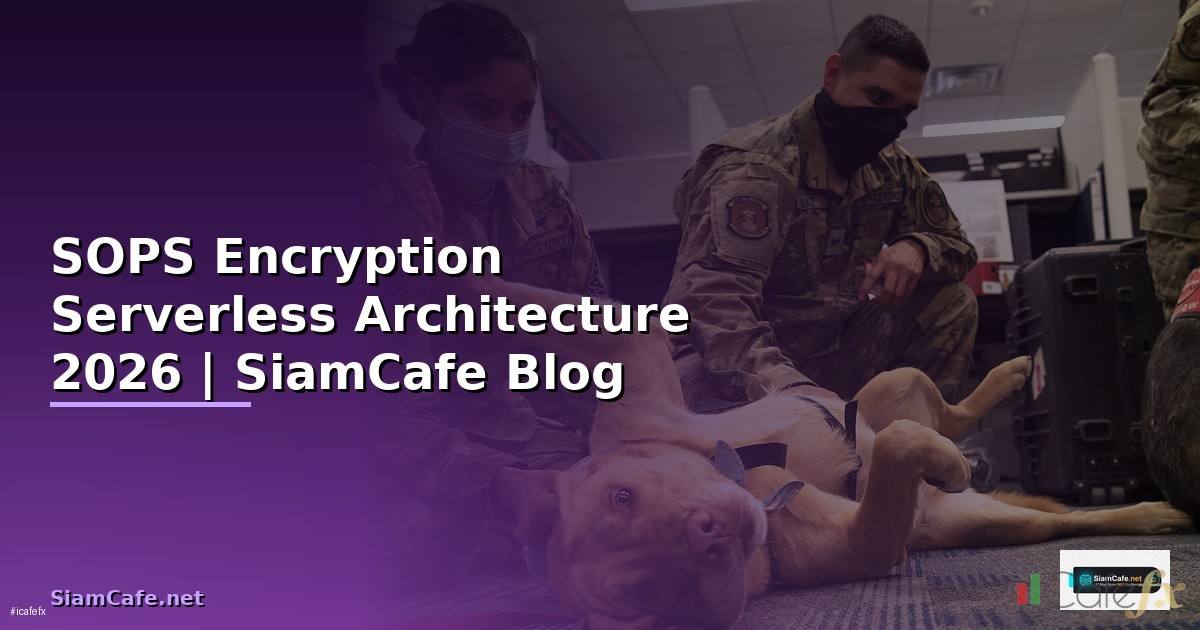 SOPS Encryption Serverless Architecture