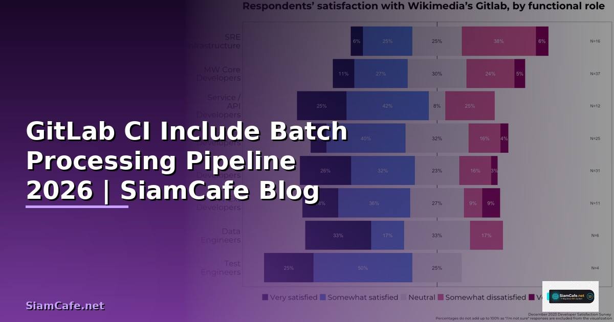 GitLab CI Include Batch Processing Pipeline
