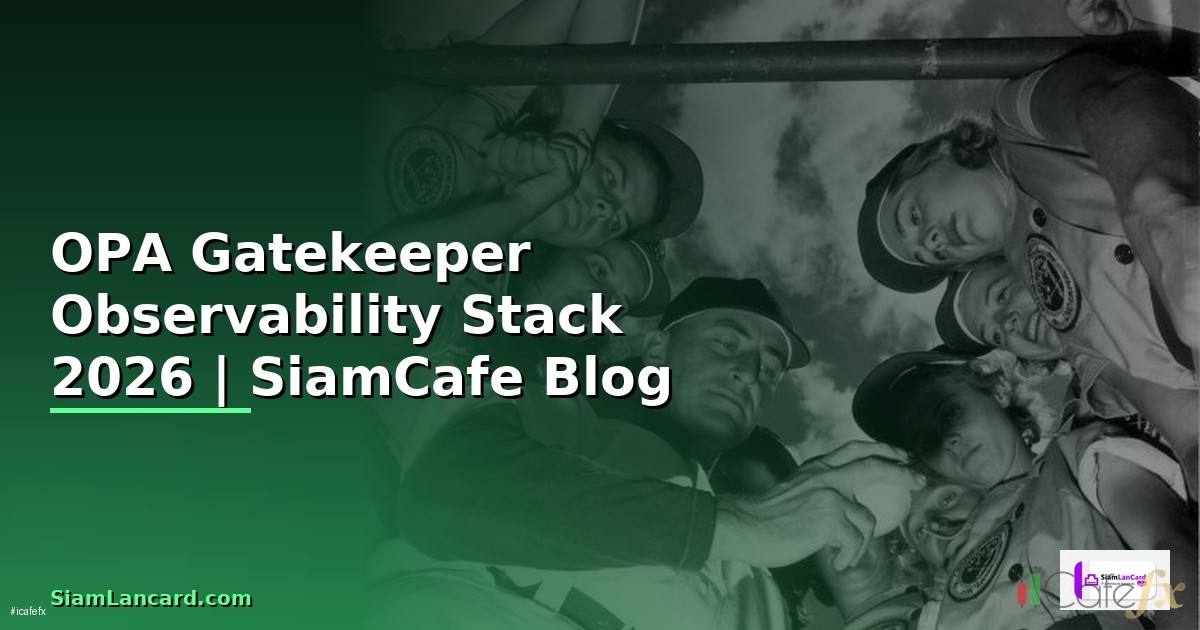OPA Gatekeeper Observability Stack