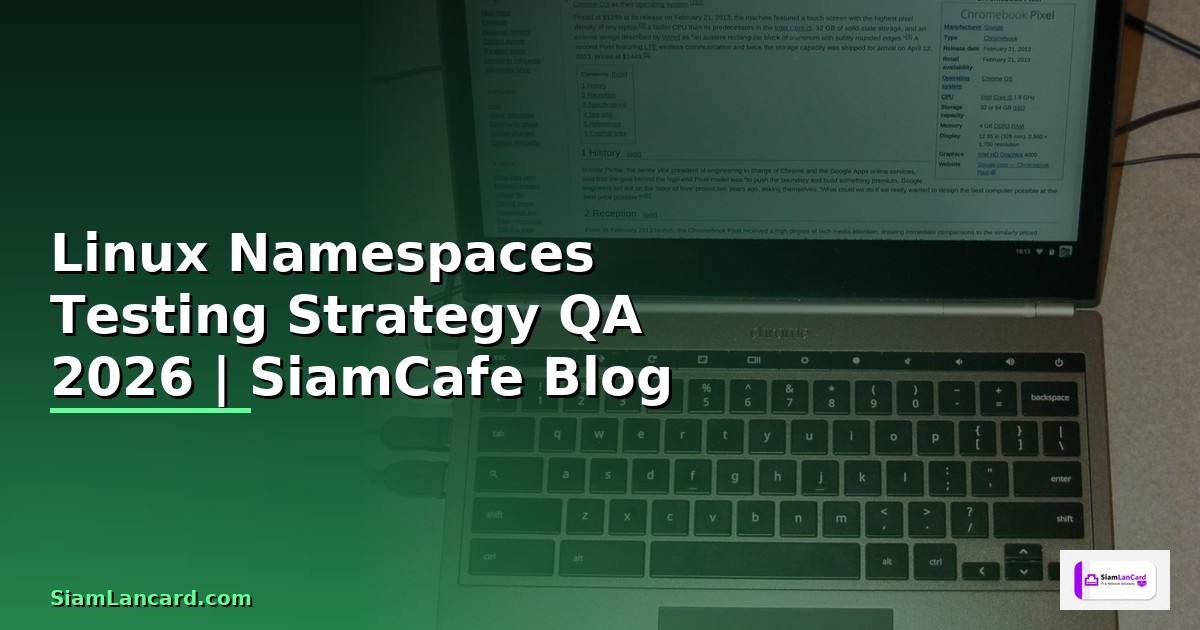 Linux Namespaces Testing Strategy QA