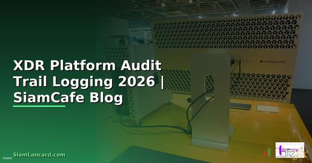 XDR Platform Audit Trail Logging