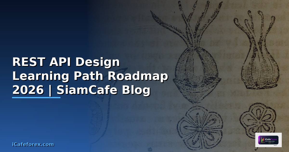 REST API Design Learning Path Roadmap — คู่มือฉบับสมบูรณ์ 2026