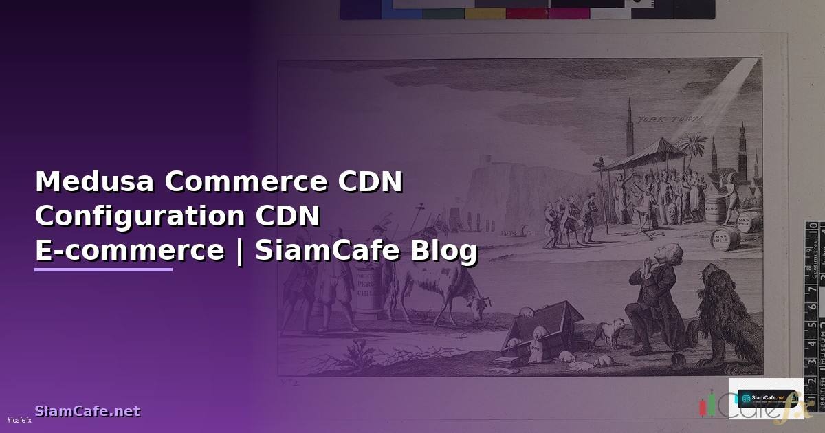 Medusa Commerce CDN Configuration — ตั้งค่า CDN