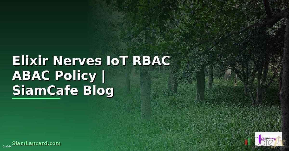 Elixir Nerves IoT RBAC ABAC Policy