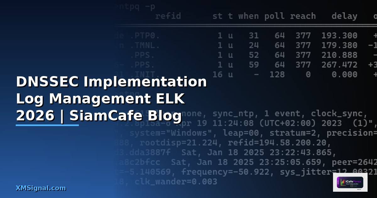DNSSEC Implementation Log Management ELK