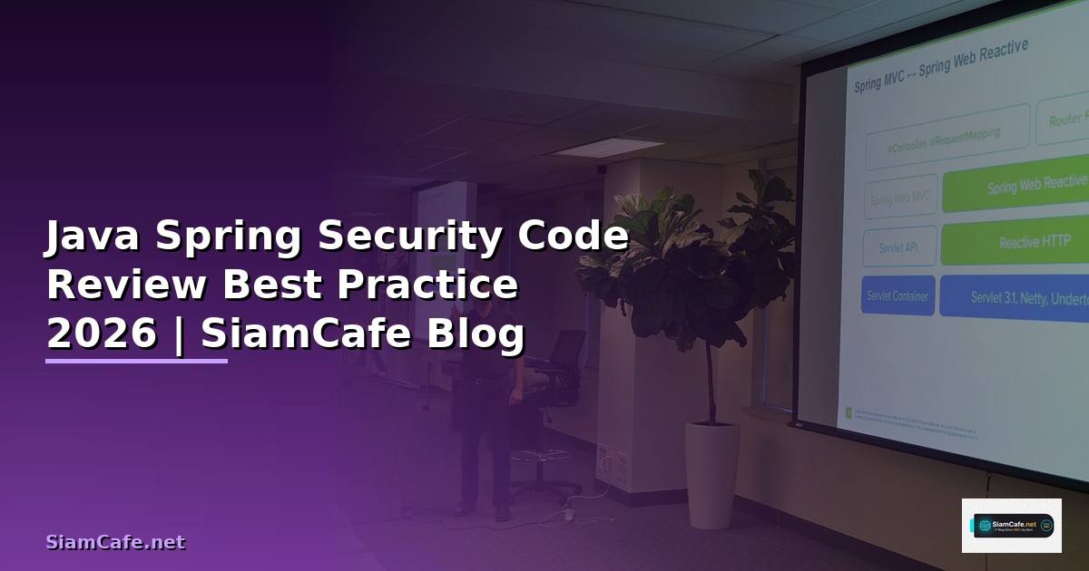 Java Spring Security Code Review Best Practice