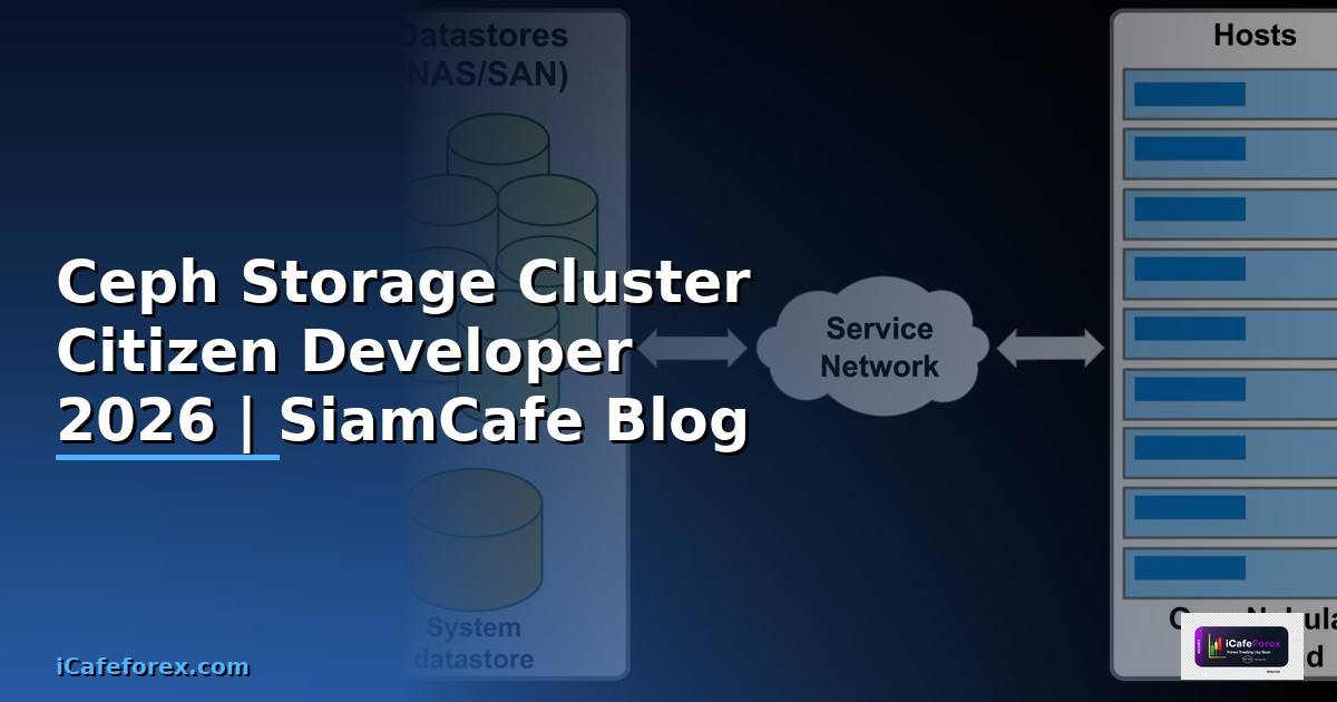 Ceph Storage Cluster Citizen Developer