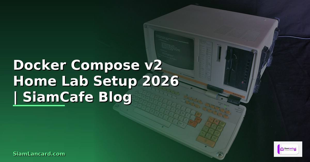 Docker Compose v2 Home Lab Setup