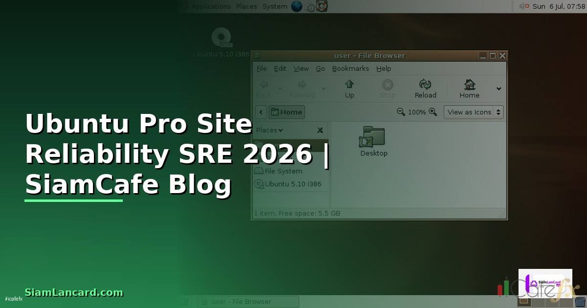 Ubuntu Pro Site Reliability SRE
