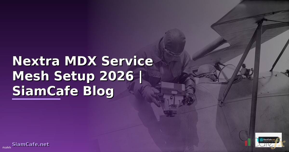 Nextra MDX Service Mesh Setup