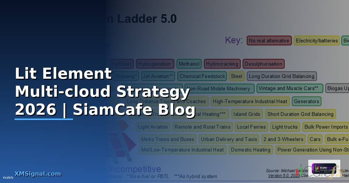 Lit Element Multi-cloud Strategy