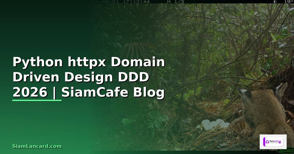 Python httpx Domain Driven Design DDD