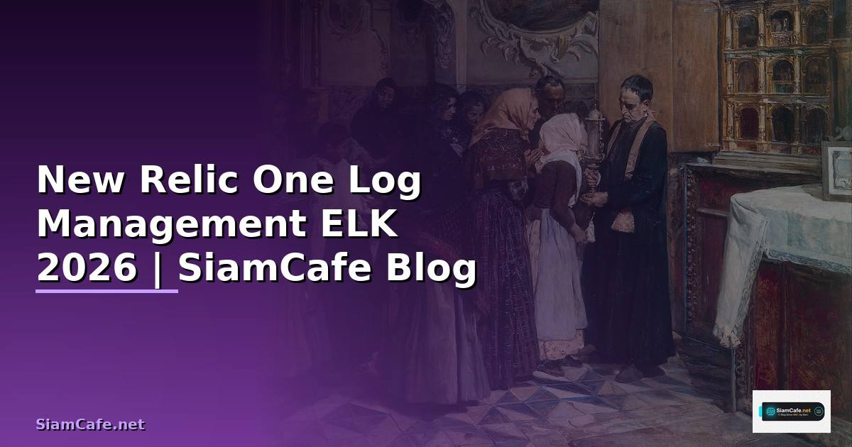 New Relic One Log Management ELK —
