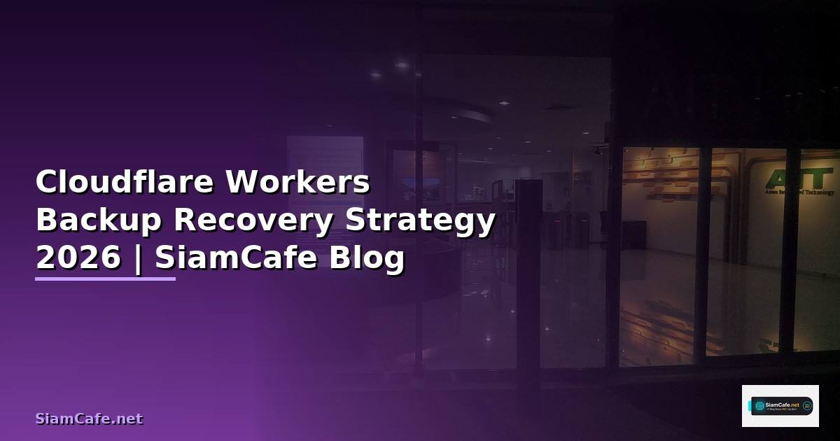 Cloudflare Workers Backup Recovery Strategy