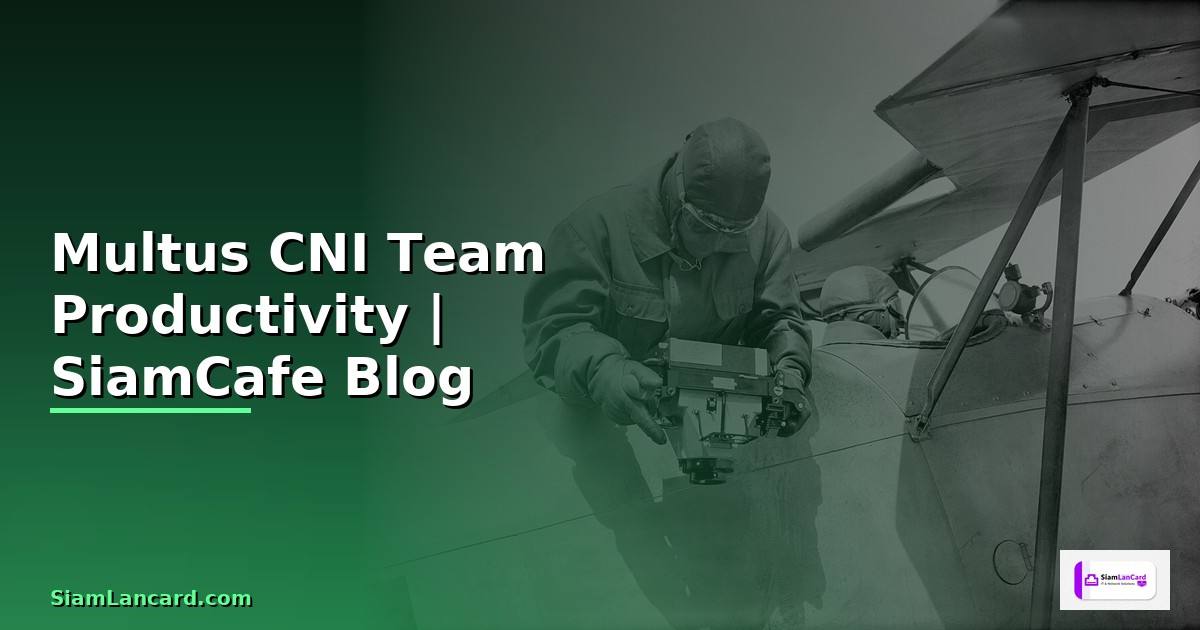 Multus CNI Team Productivity