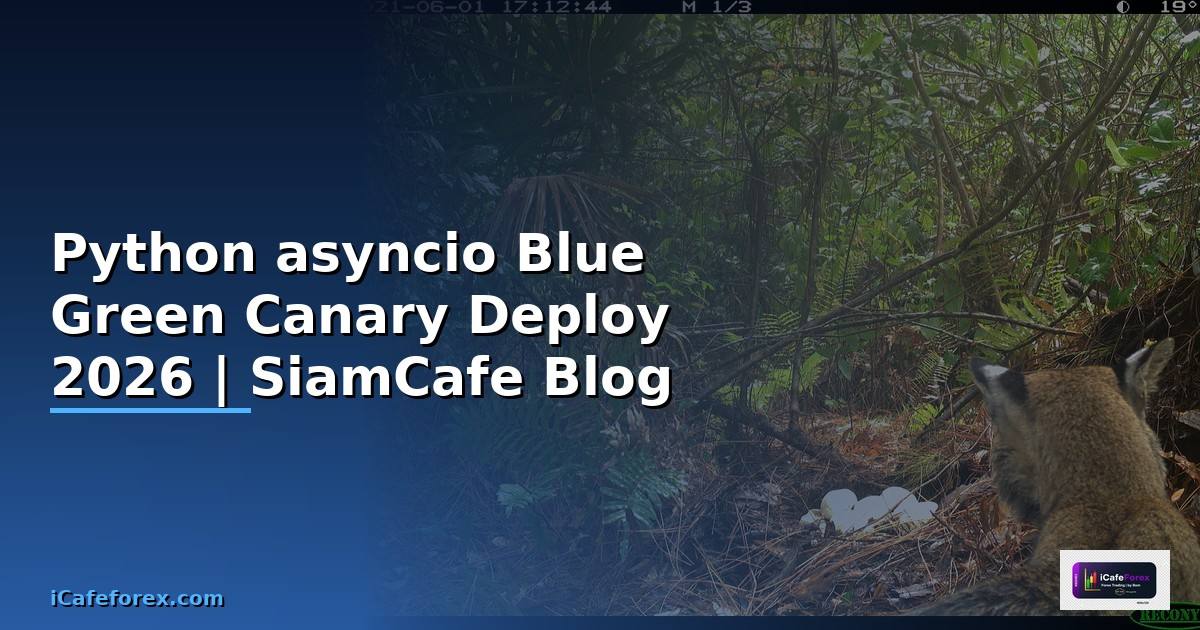 Python asyncio Blue Green Canary Deploy