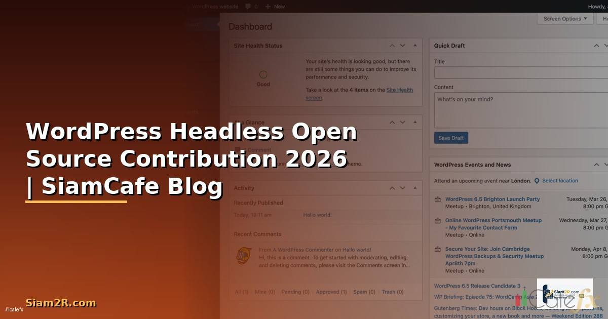 WordPress Headless Open Source Contribution