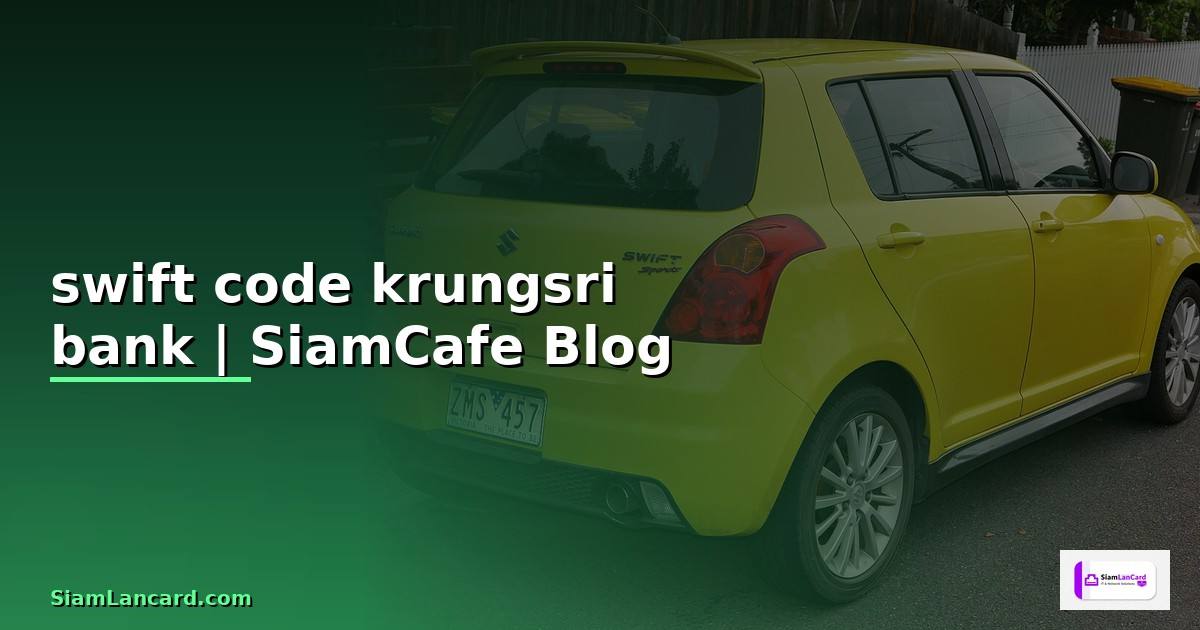 swift code krungsri bank