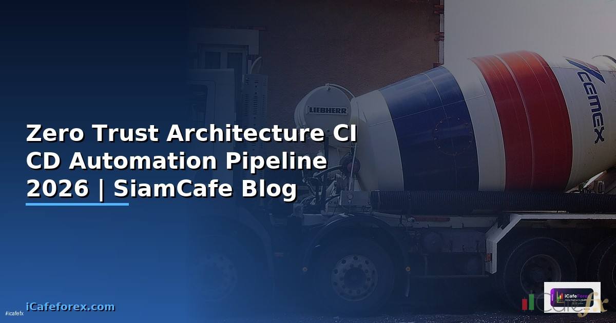 Zero Trust Architecture CI CD Automation Pipeline