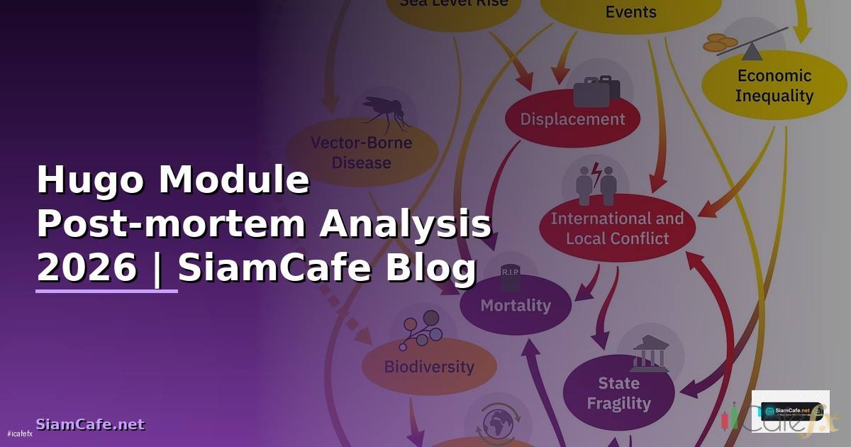 Hugo Module Post-mortem Analysis — คู่มือฉบับสมบูรณ์ 2026