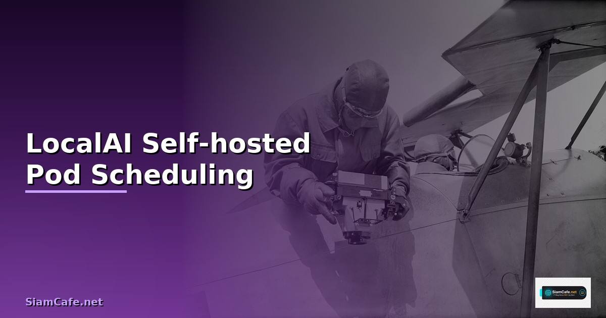 LocalAI Self-hosted Pod Scheduling —