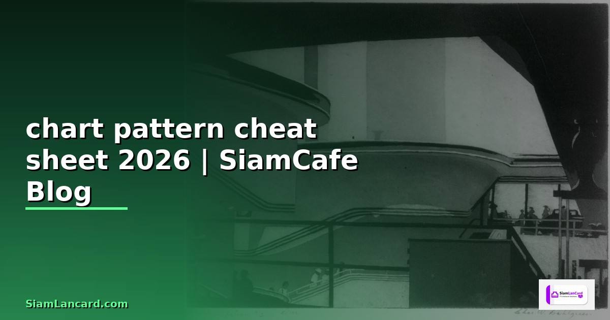 chart pattern cheat sheet