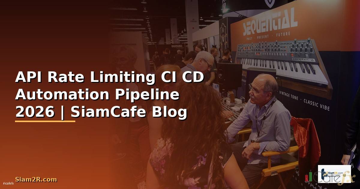 API Rate Limiting CI CD Automation Pipeline — คู่มือฉบับสมบูรณ์ 2026
