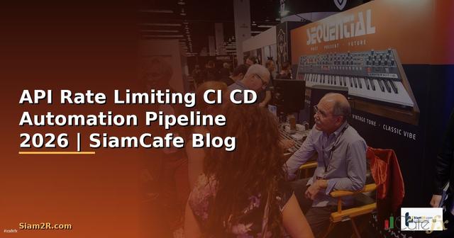 API Rate Limiting CI CD Automation Pipeline — คู่มือฉบับสมบูรณ์ 2026