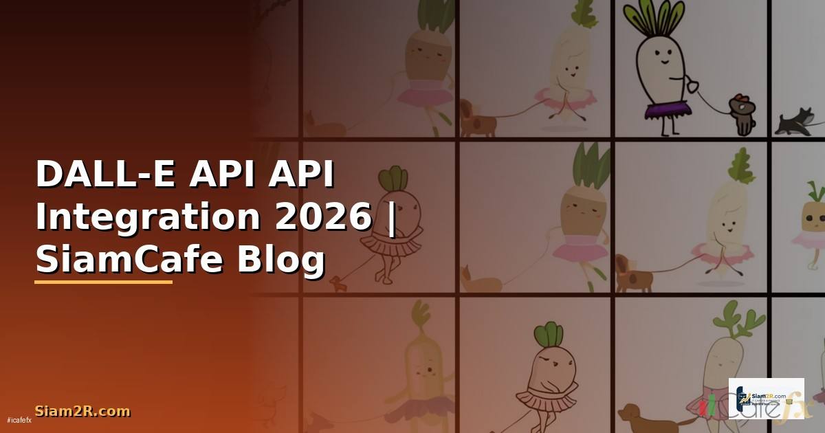 DALL-E API API Integration เชื่อมต่อระบบ