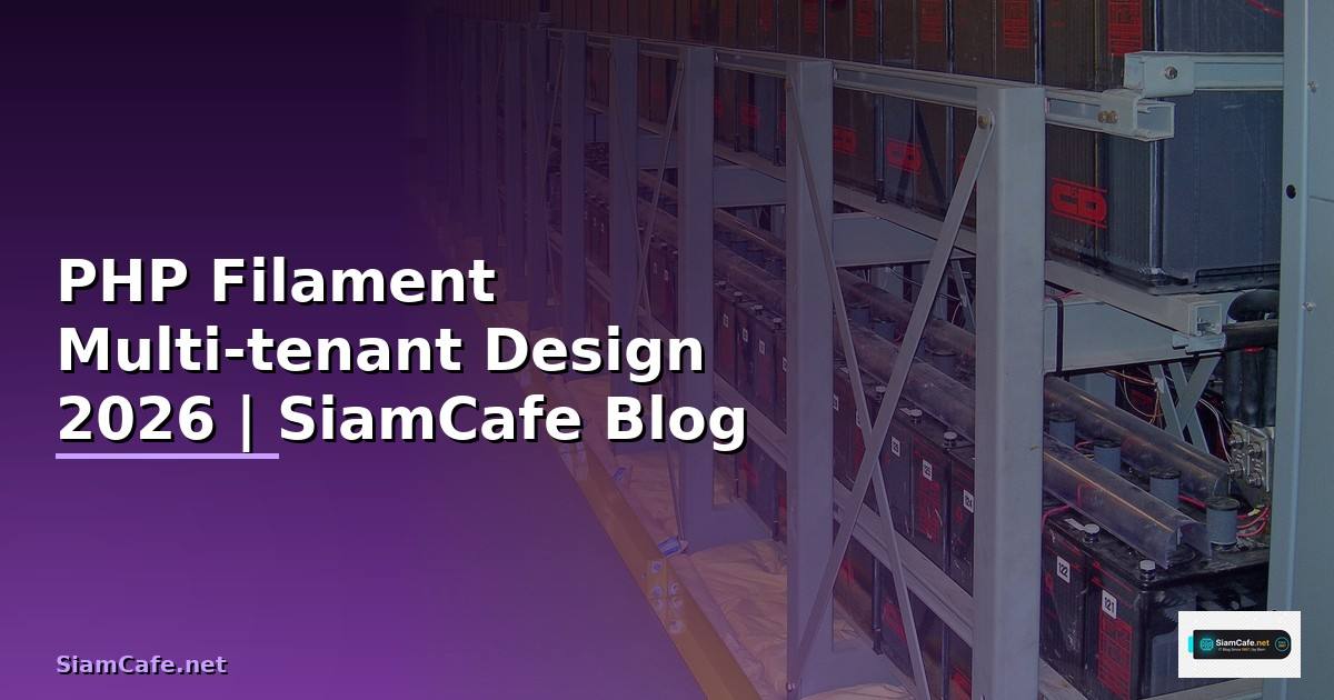 PHP Filament Multi-tenant Design