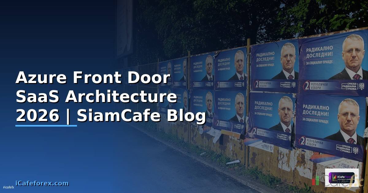 Azure Front Door SaaS Architecture