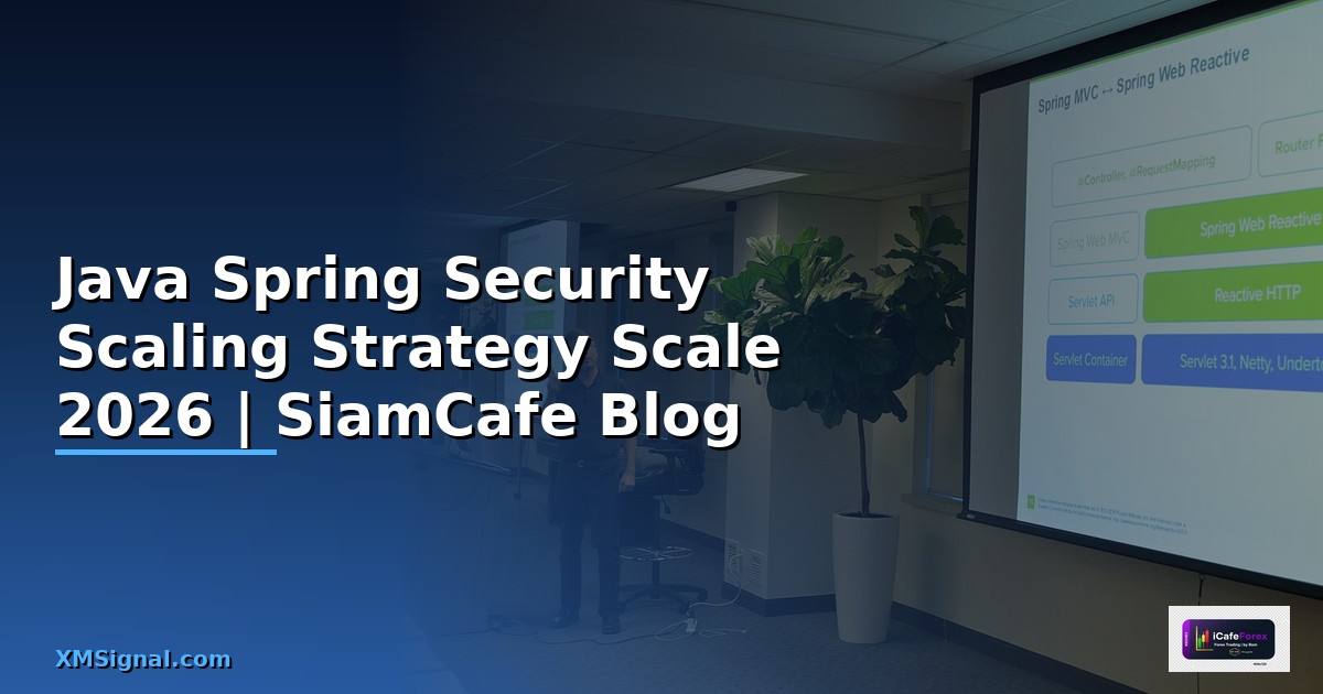 Java Spring Security Scaling Strategy วิธี Scale