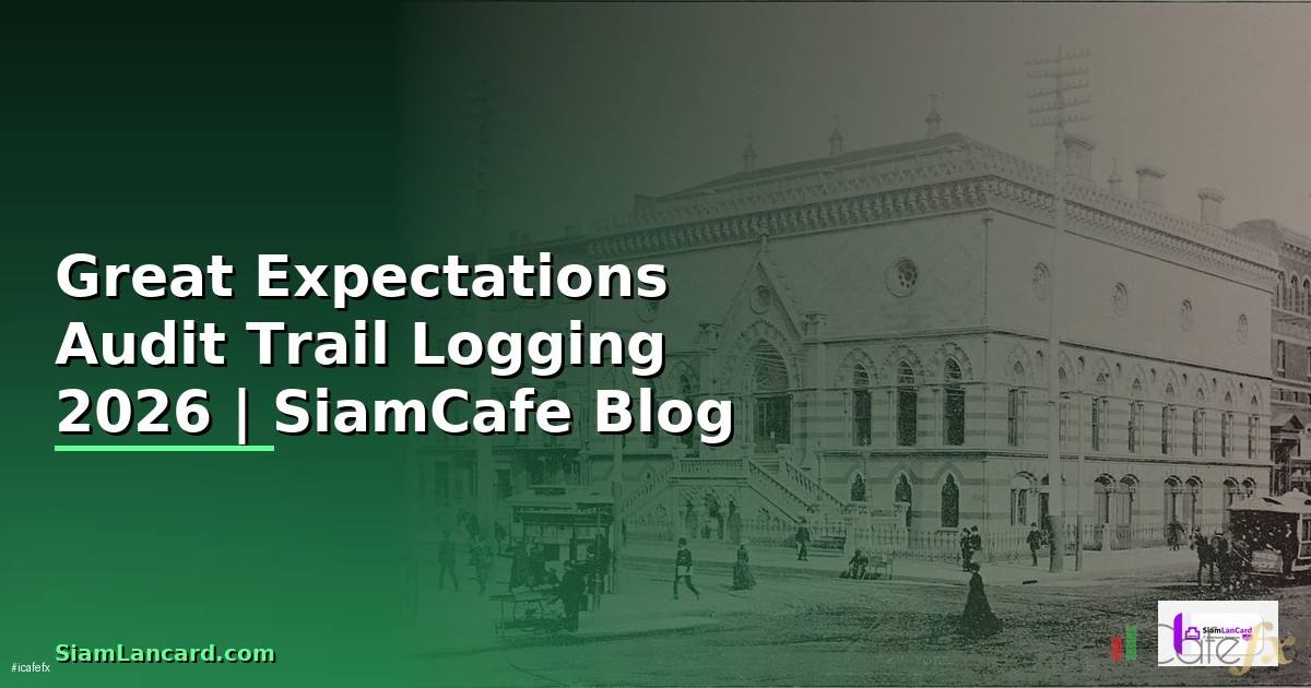Great Expectations Audit Trail Logging