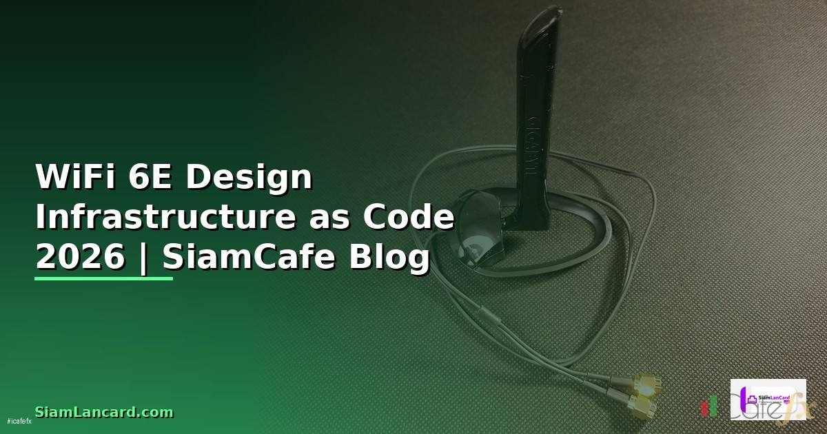 WiFi 6E Design Infrastructure as Code