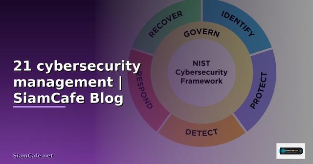 ความปลอดภัยแห่งศตวรรษที่ 21 cybersecurity management คือ